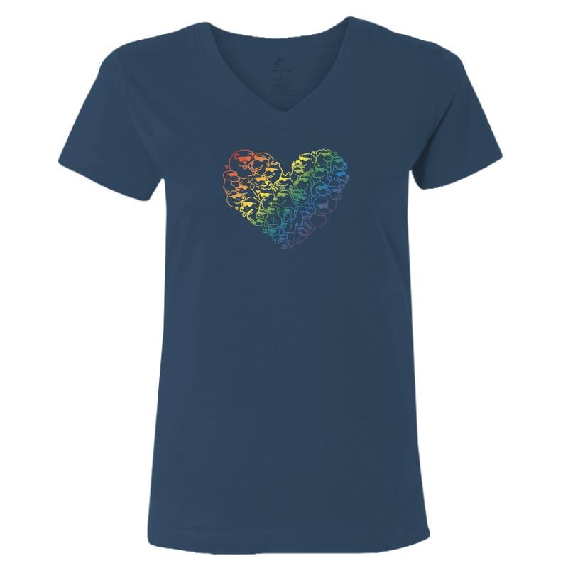 Love Breeds Love - Ladies T-Shirt V-Neck