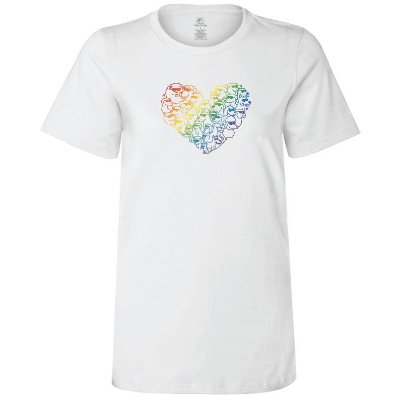 Love Breeds Love - Ladies T-Shirt Crew Neck