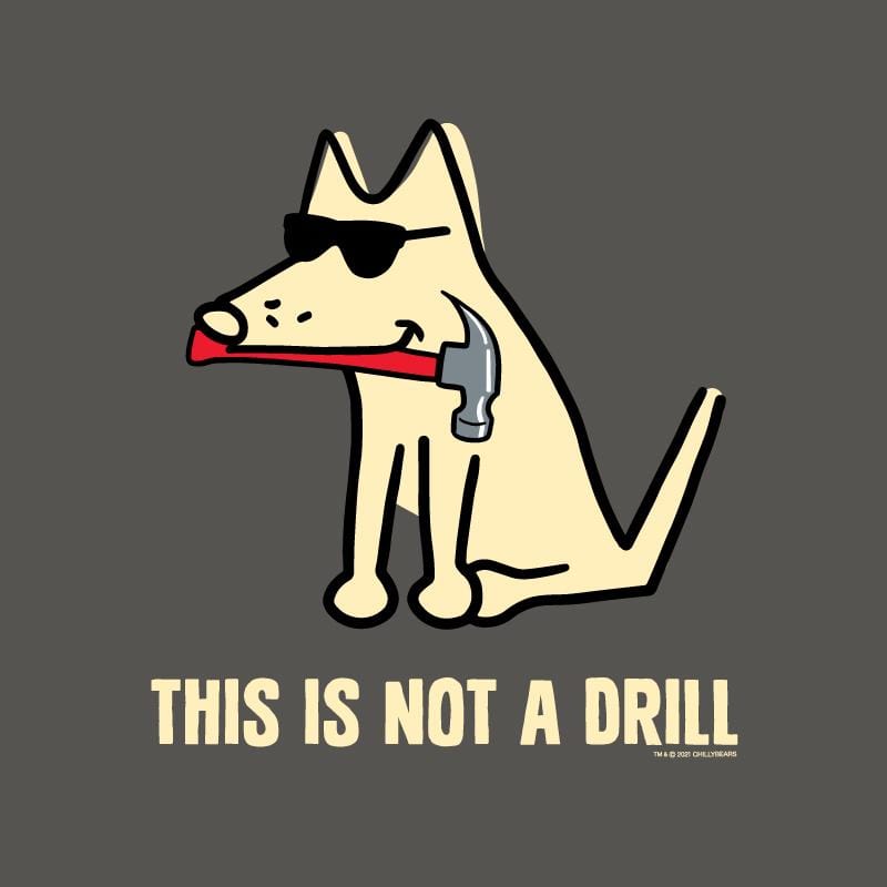 This Is Not A Drill - Ladies T-Shirt V-Neck