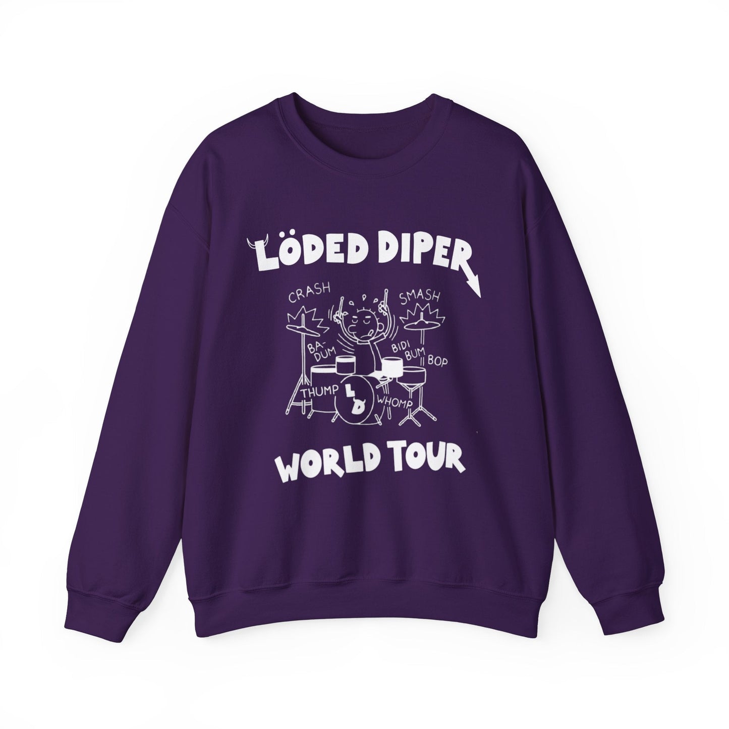 Loded Diper Unisex Heavy BlendÃ¢â€žÂ¢ Crewneck Sweatshirt