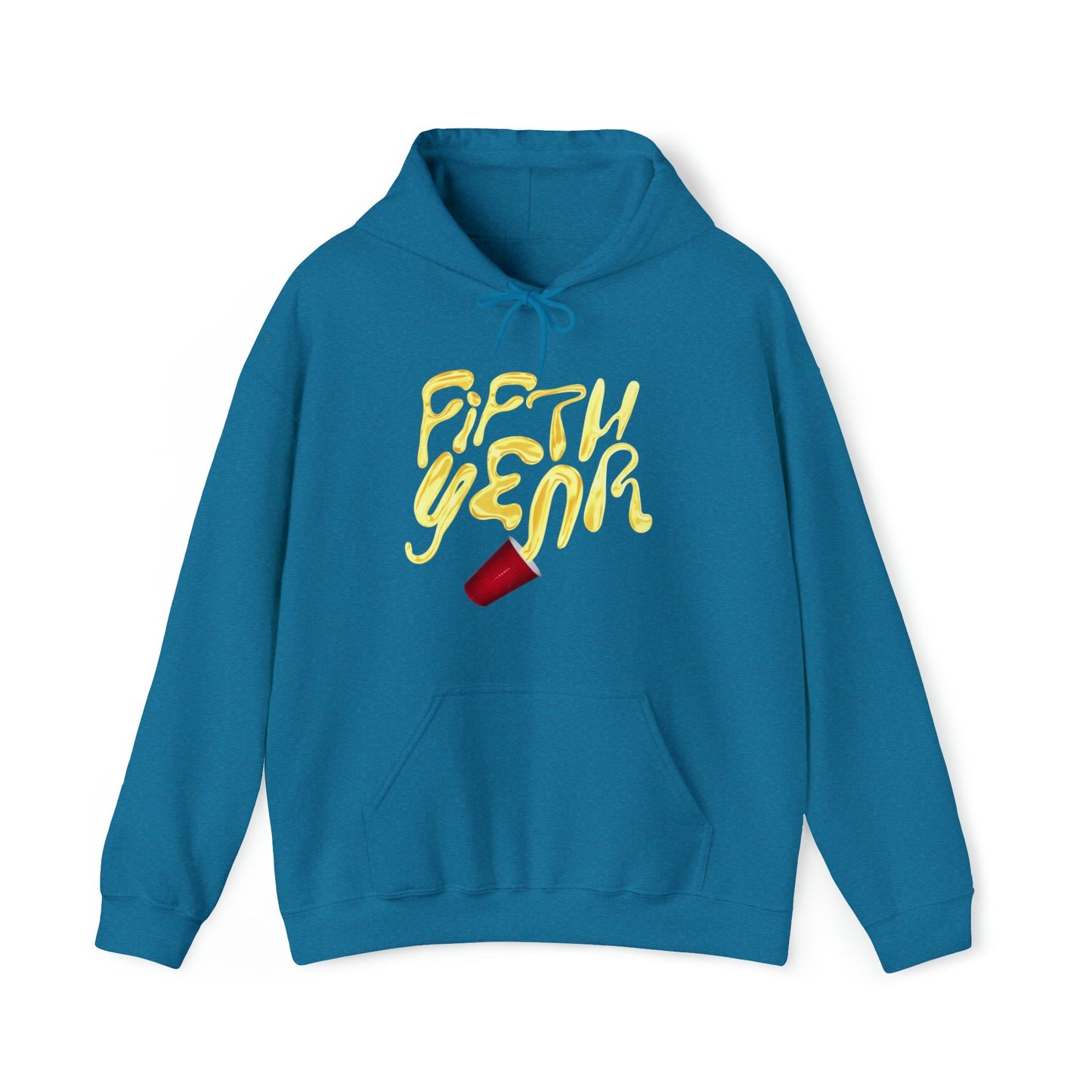 Fifth Year Beer Spill - Unisex Heavy BlendÃ¢â€žÂ¢ Hooded Sweatshirt