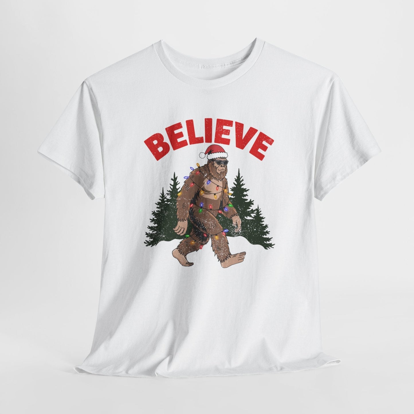 Funny Bigfoot Christmas T-Shirt
