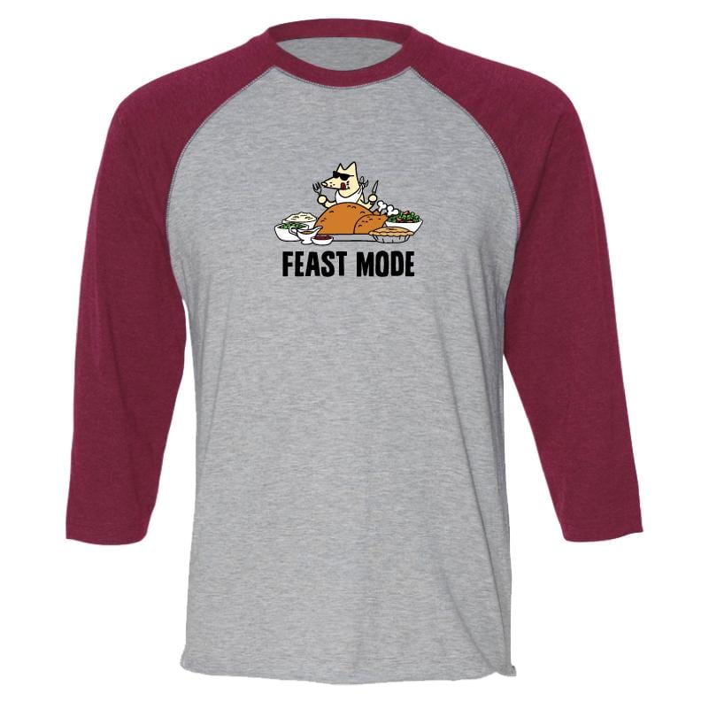 Feast Mode - Baseball T-Shirt