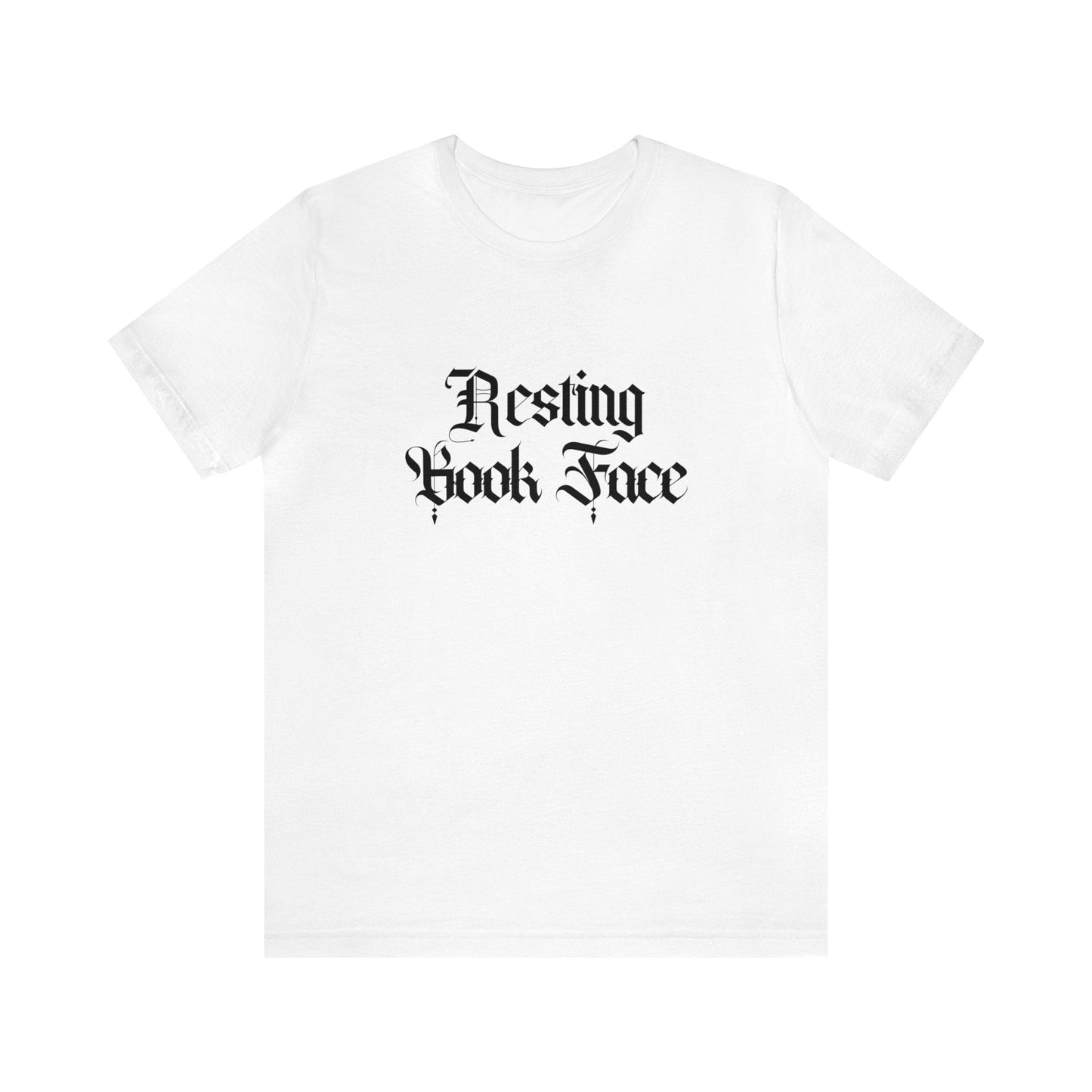Resting Book Face Tee