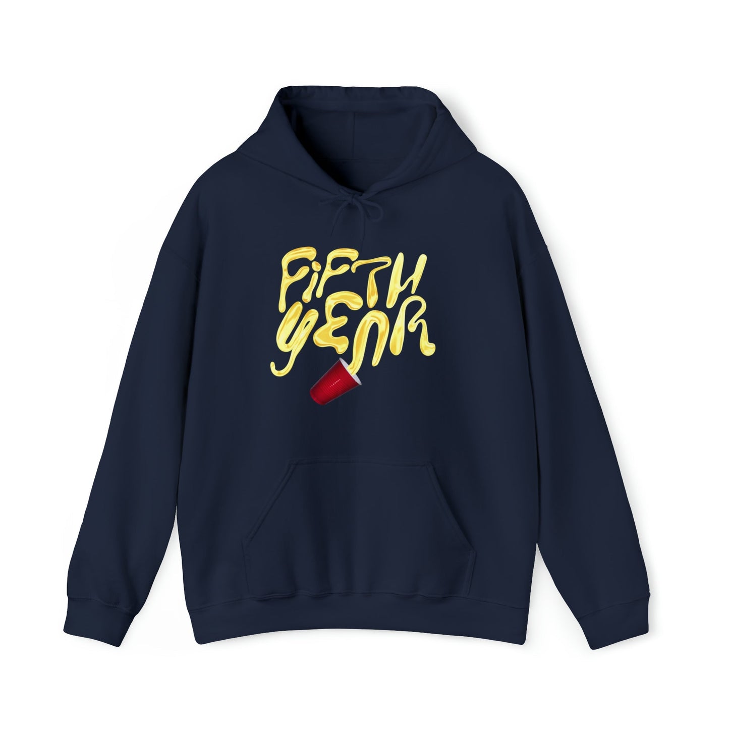 Fifth Year Beer Spill - Unisex Heavy BlendÃ¢â€žÂ¢ Hooded Sweatshirt