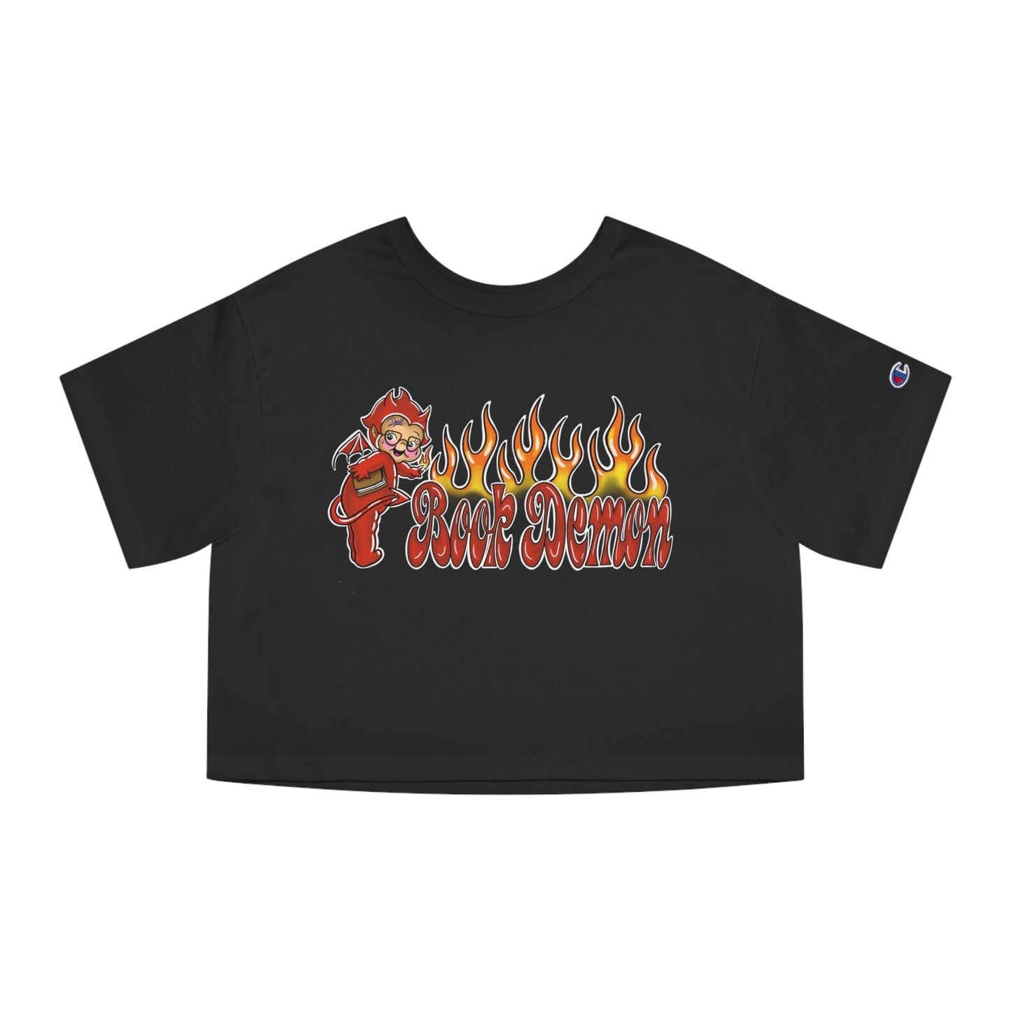 Book Demon Cropped Tee