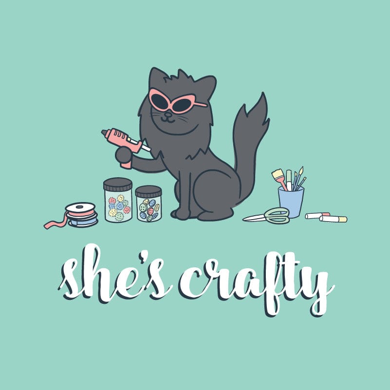 SheÃ¢â‚¬â„¢s Crafty - Classic Tee