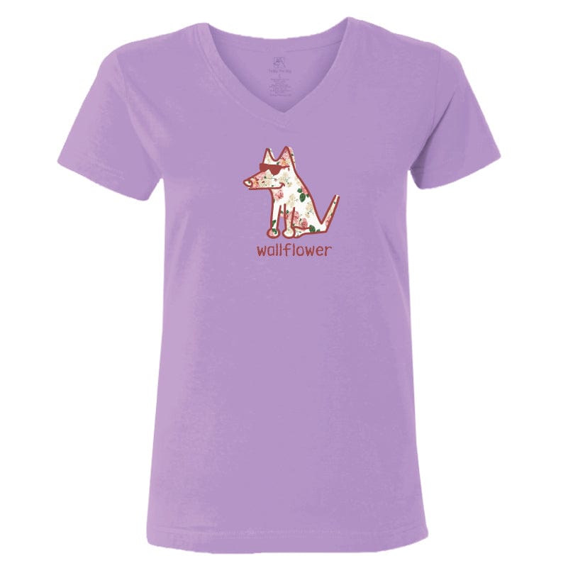 Wallflower - Ladies T-Shirt V-Neck