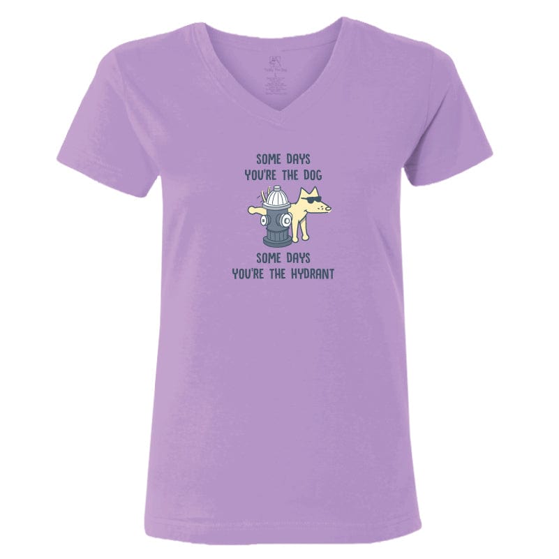 Some Days YouÃ¢â‚¬â„¢re The Dog - Ladies T-Shirt V-Neck