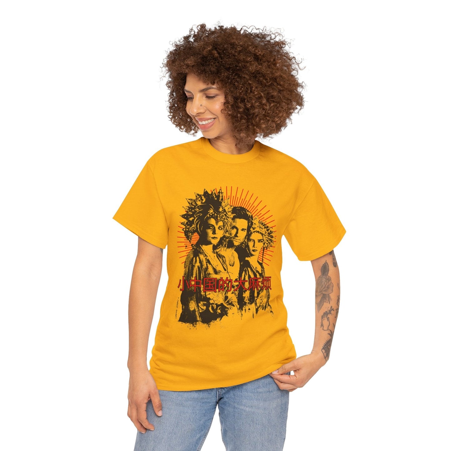 Unisex Heavy Cotton Tee Style001