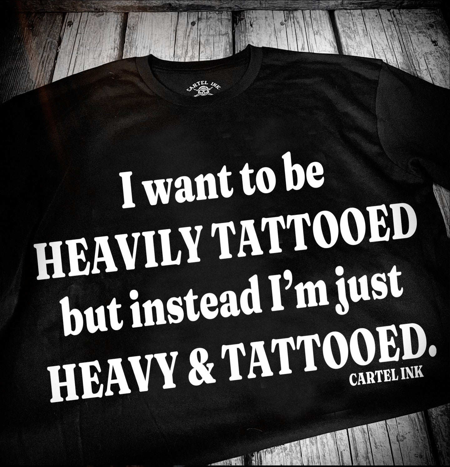Heavily Tattooed Men's T-Shirt