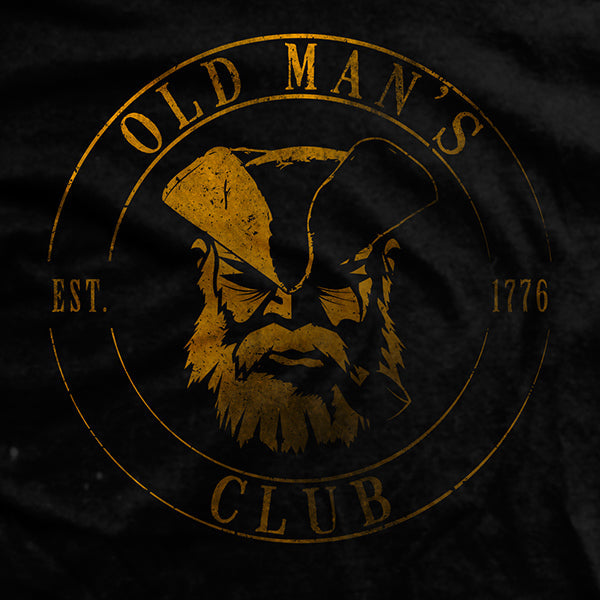 Old Man's Club Time Is A Bastard T-Shirt