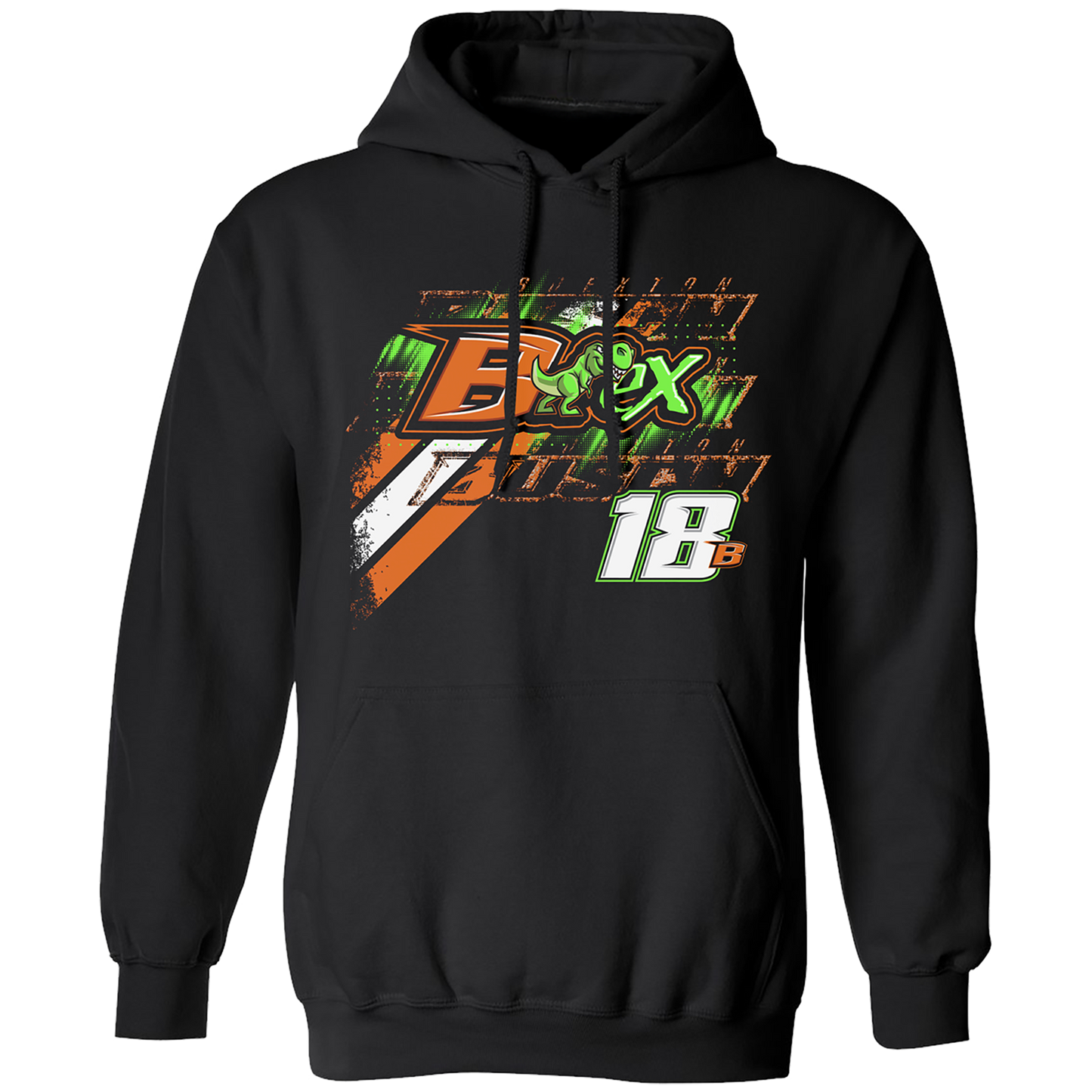 BREXTON BUSCH #18B BLACK LEGEND HOODIE