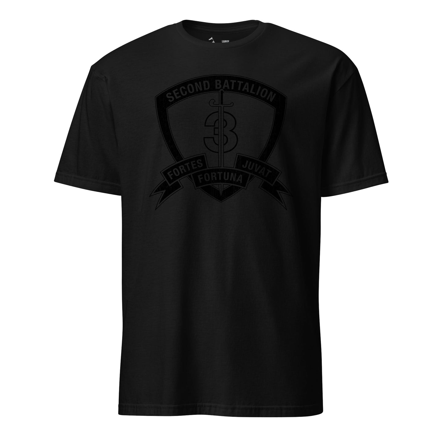 2nd Battalion 3rd Marines Blackout T-Shirt