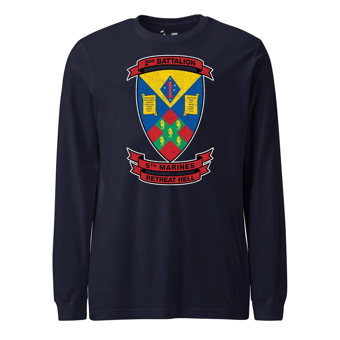 2nd Battalion 5th Marines Long Sleeve T-Shirt