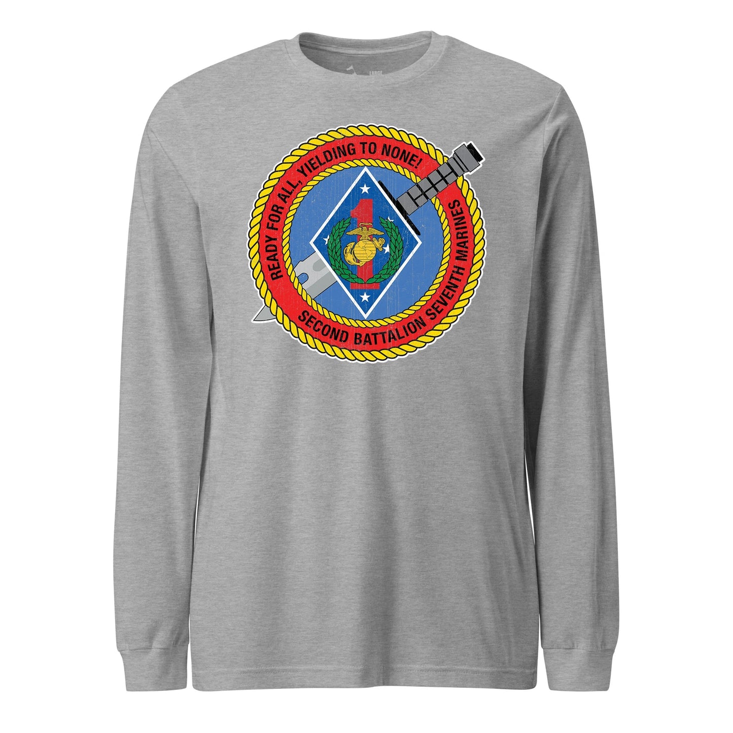 2nd Battalion 7th Marines Long Sleeve T-Shirt