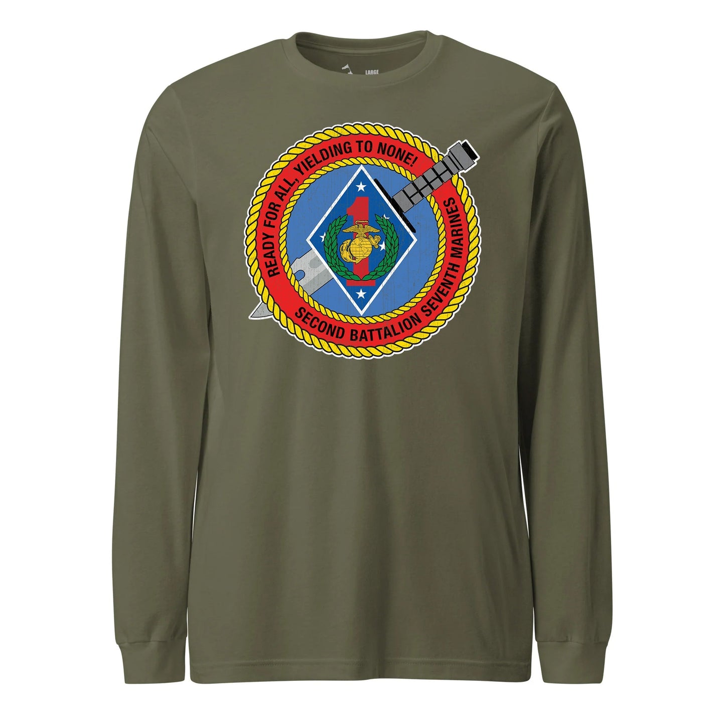 2nd Battalion 7th Marines Long Sleeve T-Shirt