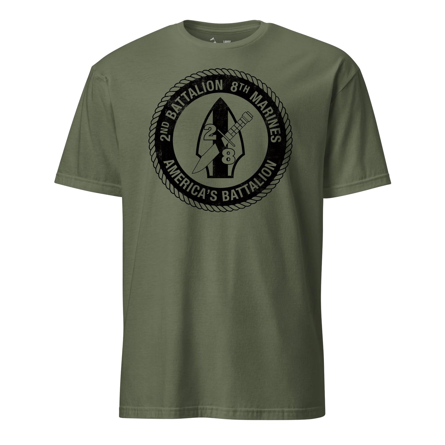 2nd Battalion 8th Marines Subdued T-Shirt