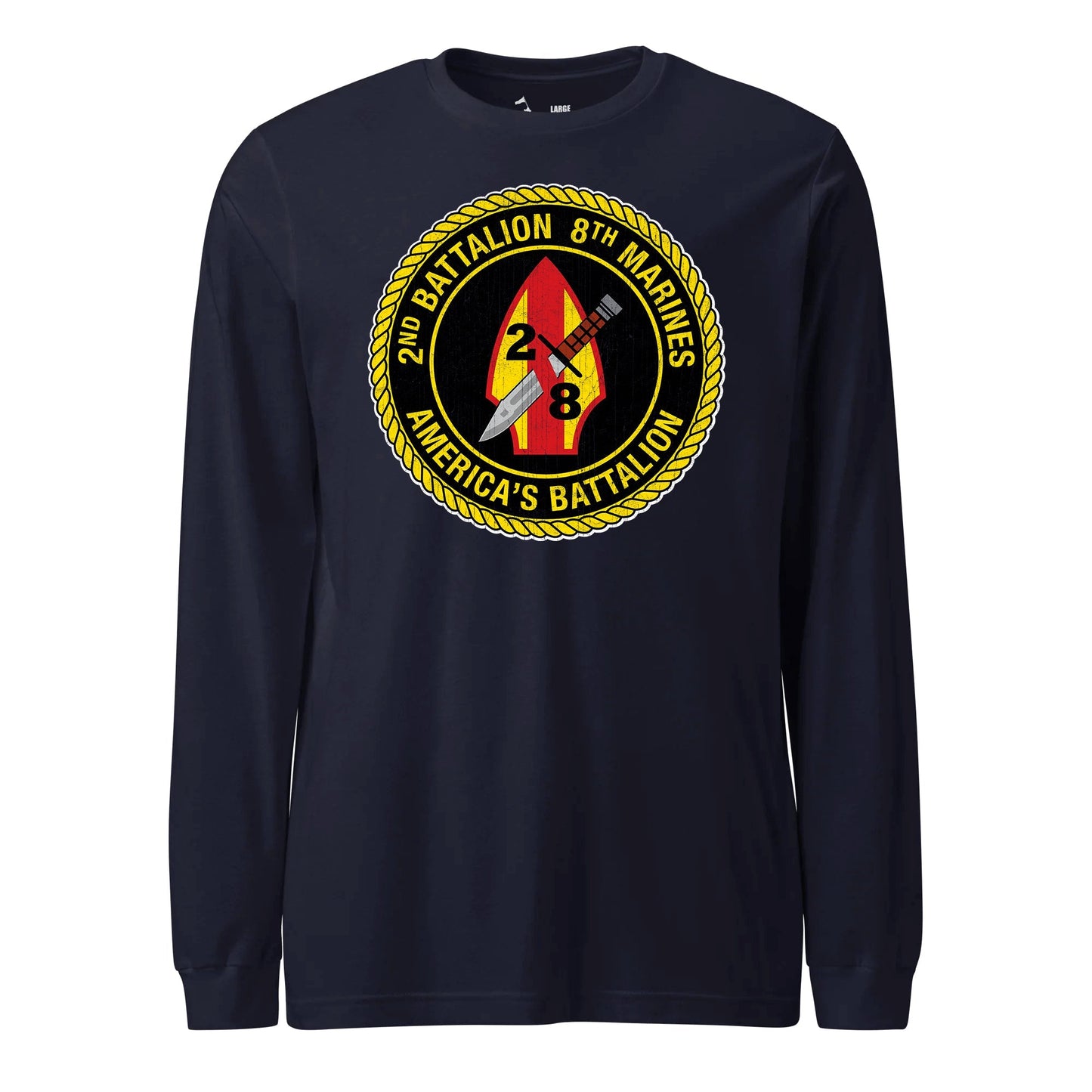 2nd Battalion 8th Marines Long Sleeve T-Shirt
