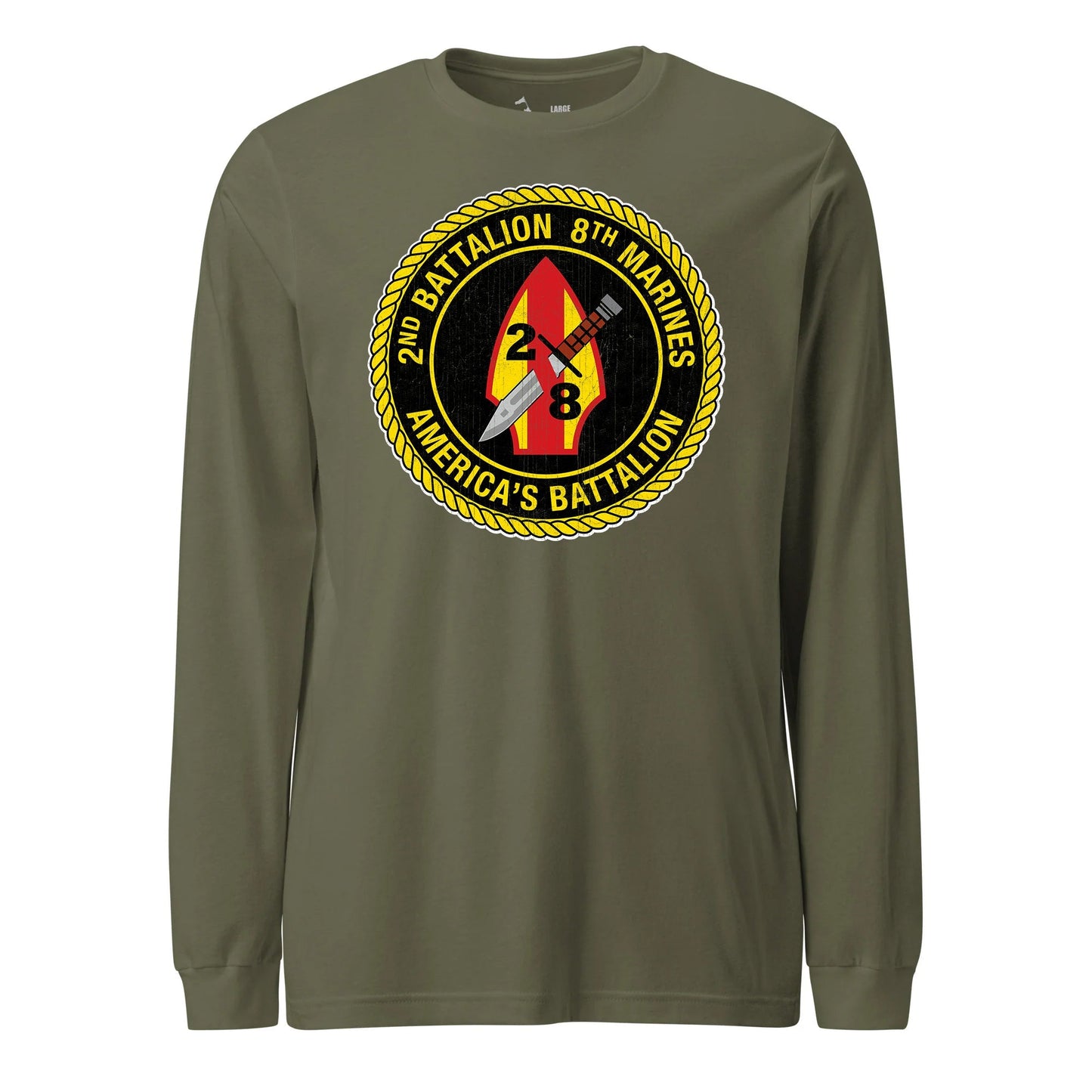 2nd Battalion 8th Marines Long Sleeve T-Shirt