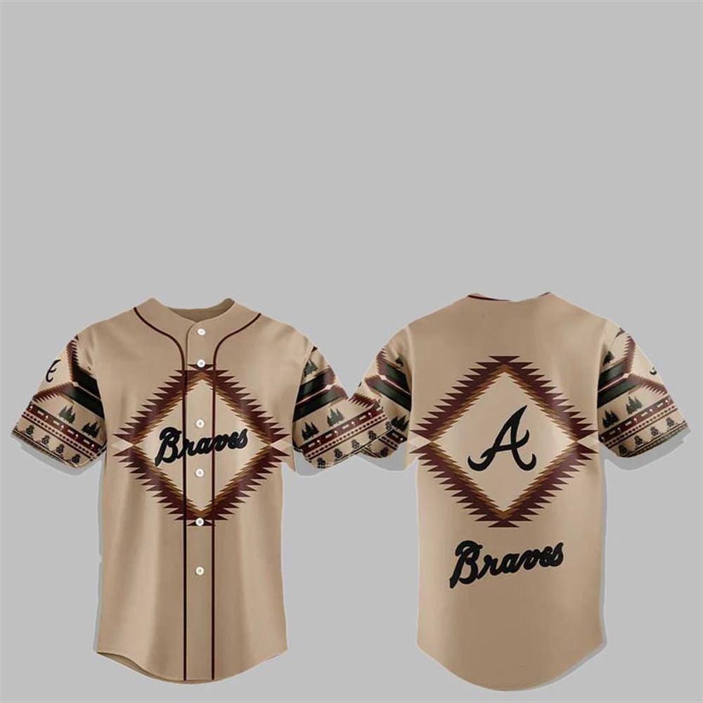 2025 Braves Native American Heritage Jersey - Grishko.com