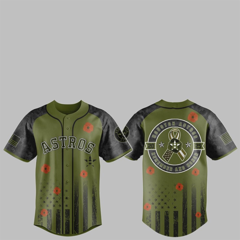 2025 Houston Astros Memorial Day Jersey - Grishko.com
