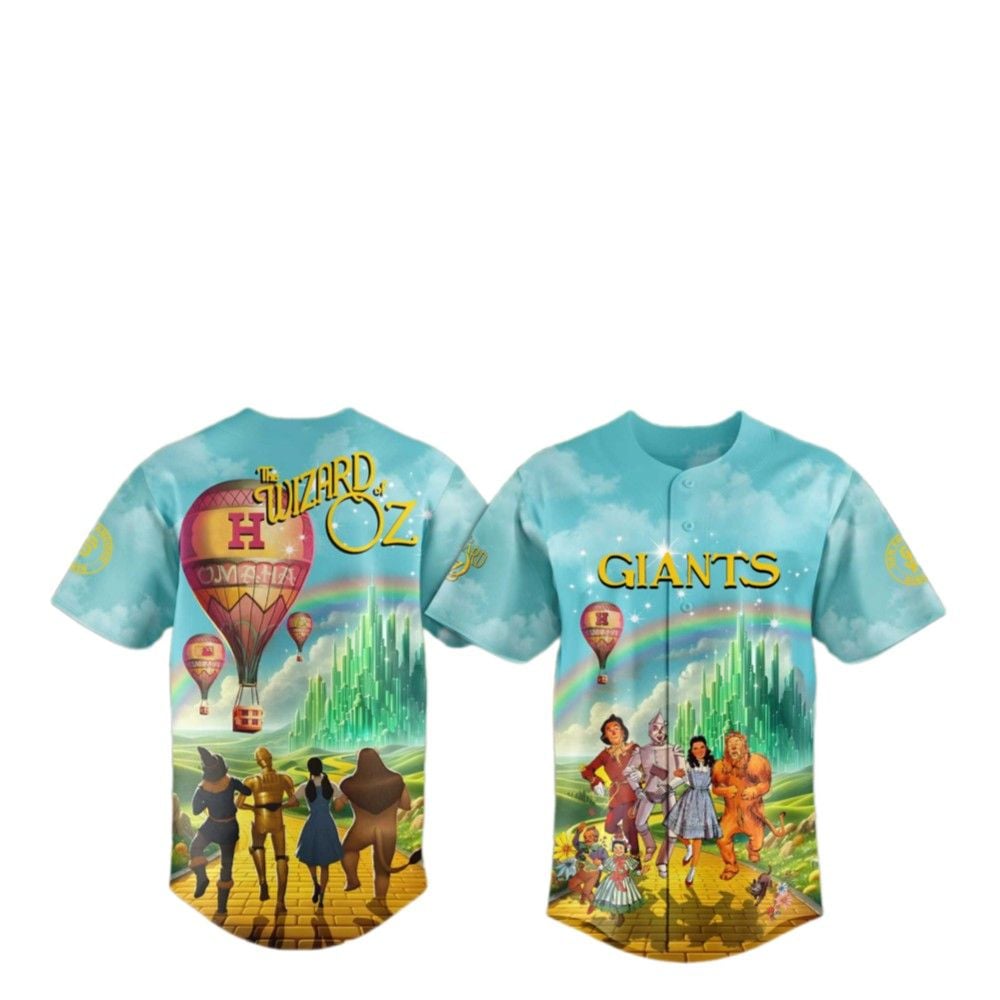2025 SF Giants The Wizard of Oz Jersey - Grishko.com