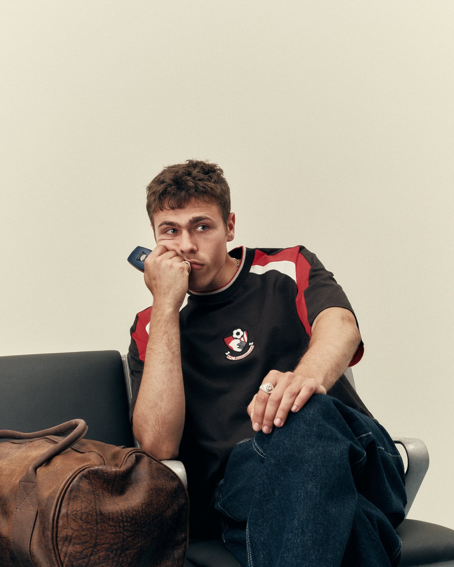 AFC Bournemouth 90s Heavyweight Panelled Tee
