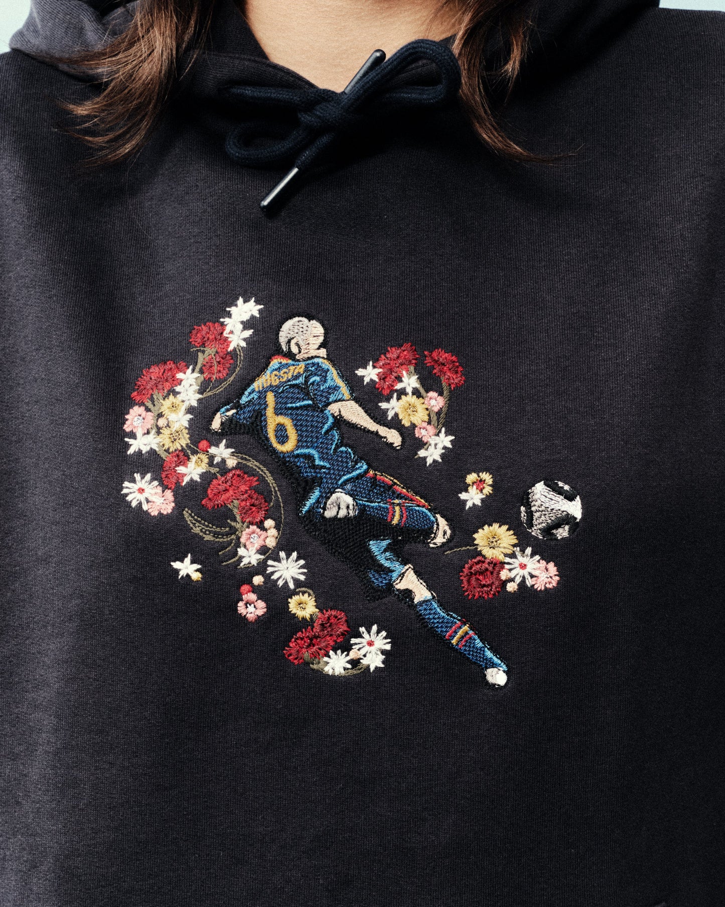 Flowers For Iniesta Hoodie