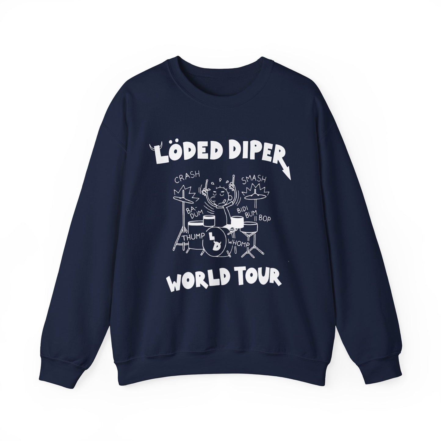 Loded Diper Unisex Heavy BlendÃ¢â€žÂ¢ Crewneck Sweatshirt