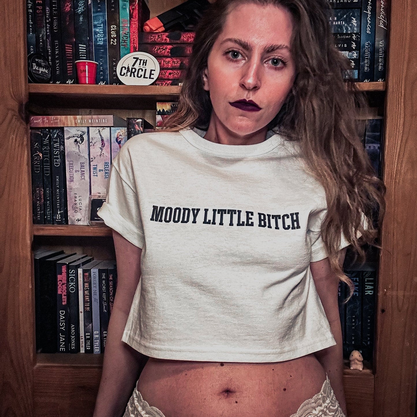 Moody Cropped Tee