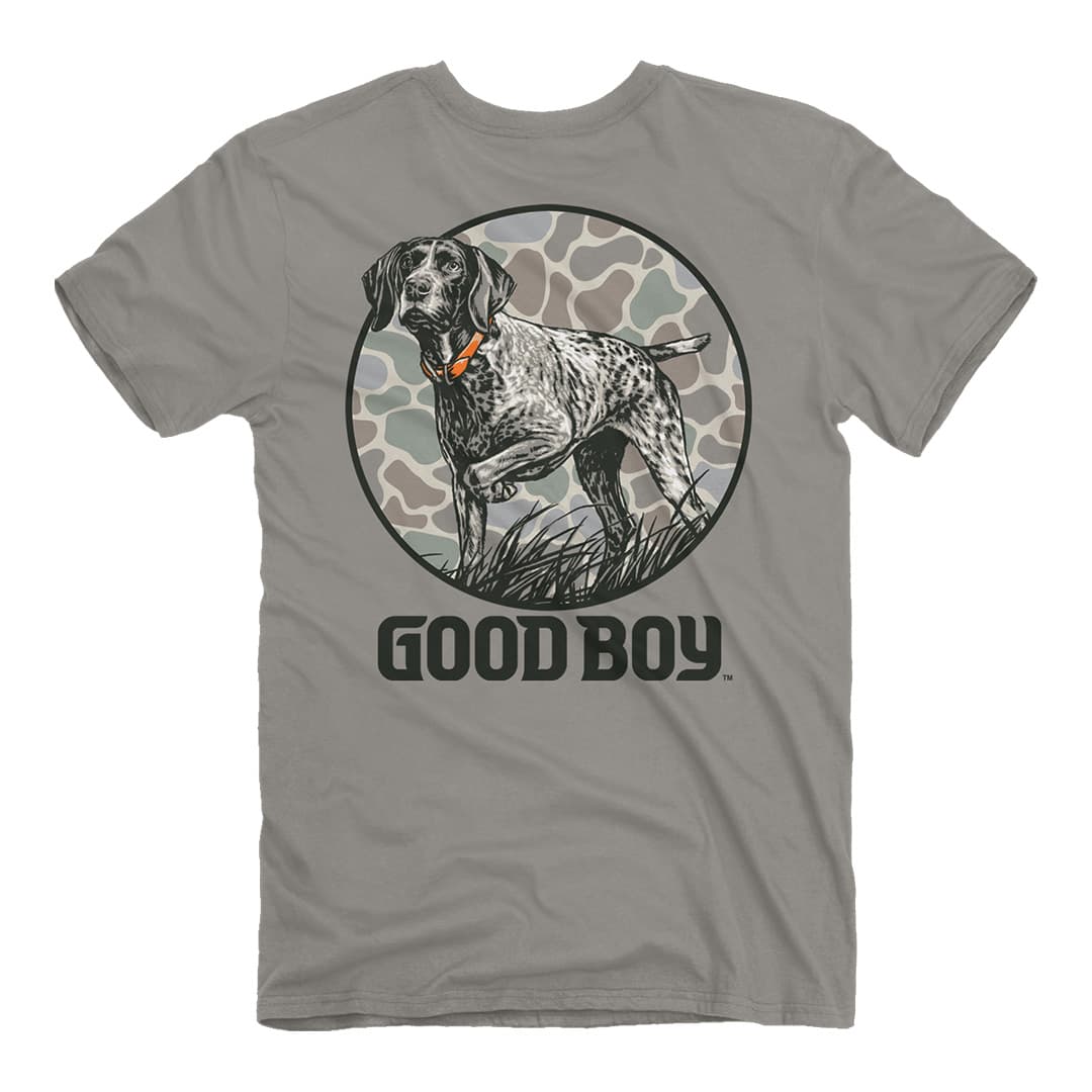 Good Boy - Camo Pointer T-Shirt