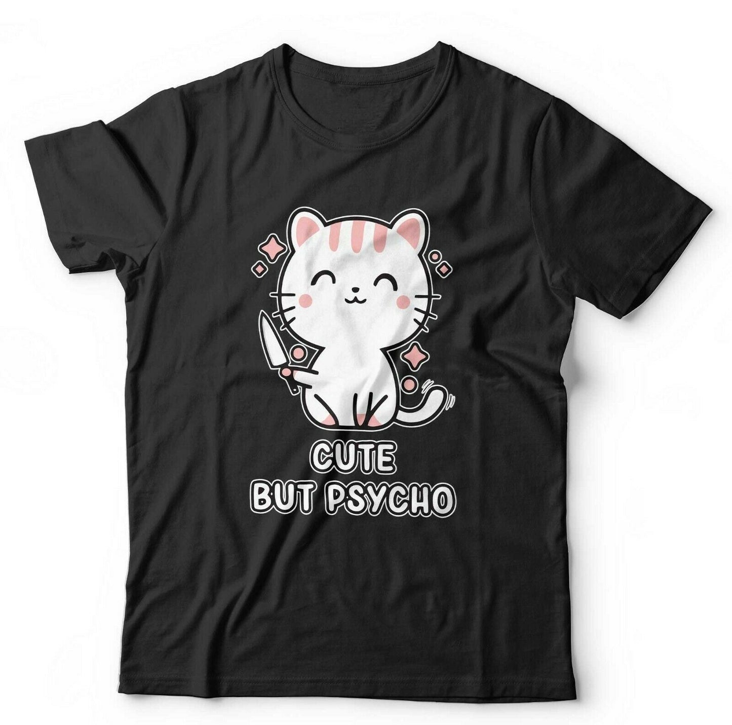 Cute But Psycho Tshirt Unisex & Kids Style001
