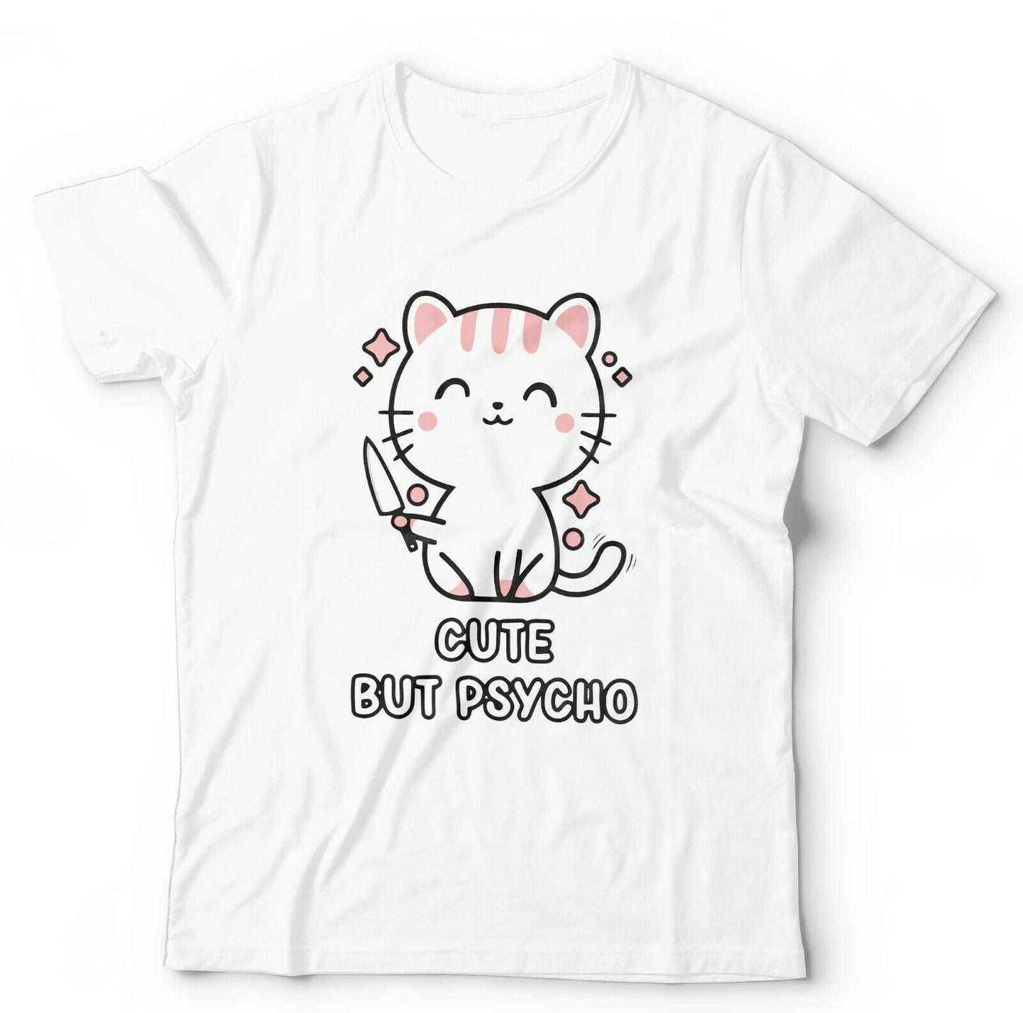 Cute But Psycho Tshirt Unisex & Kids Style001