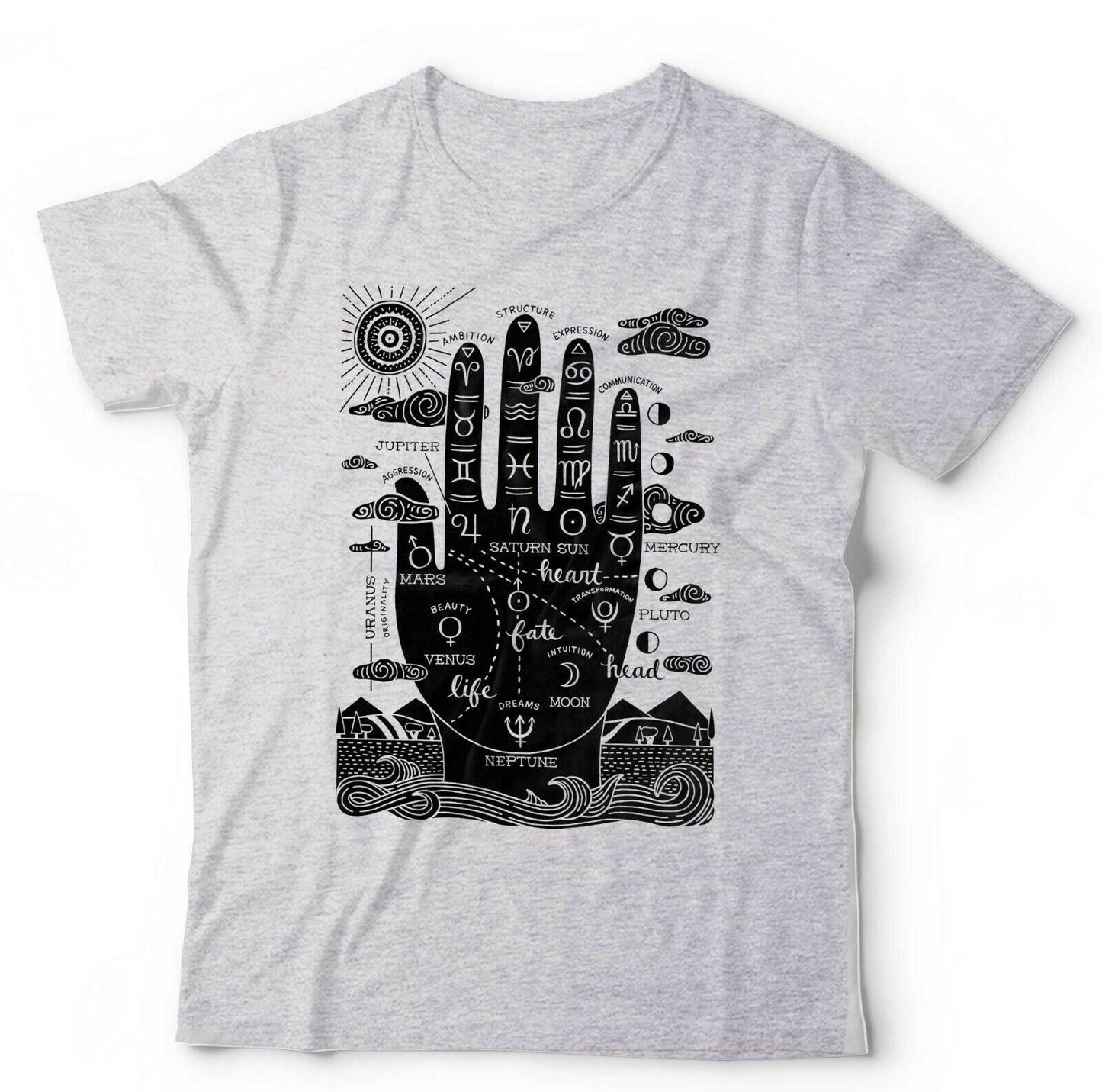 Palmistry Tshirt Unisex & Kids