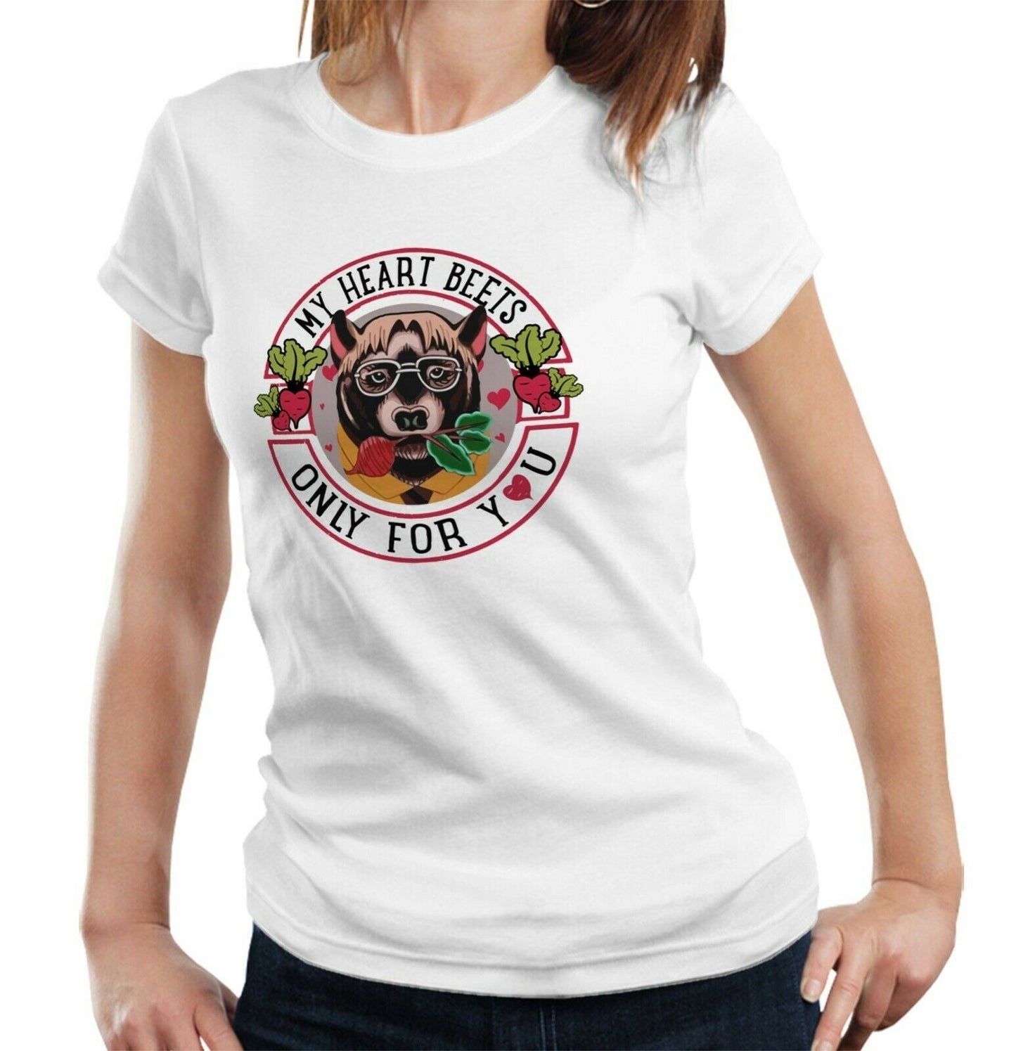 My Heart Beets Tshirt Unisex & Kids Style001