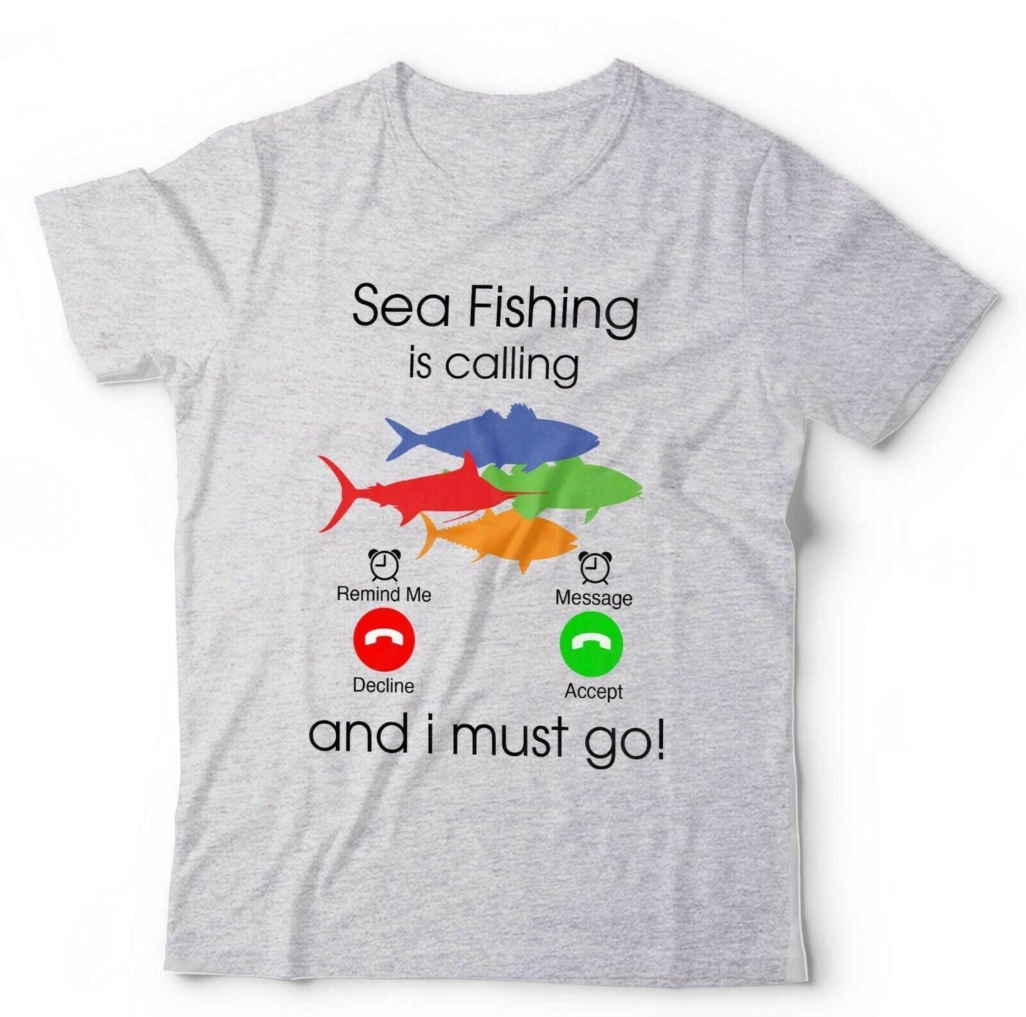 Sea Fishing Is Calling Tshirt Unisex & Kids