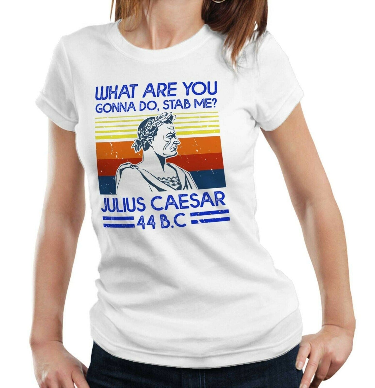 What Are You Gonna Do, Stab Me? Tshirt Fitted Ladies