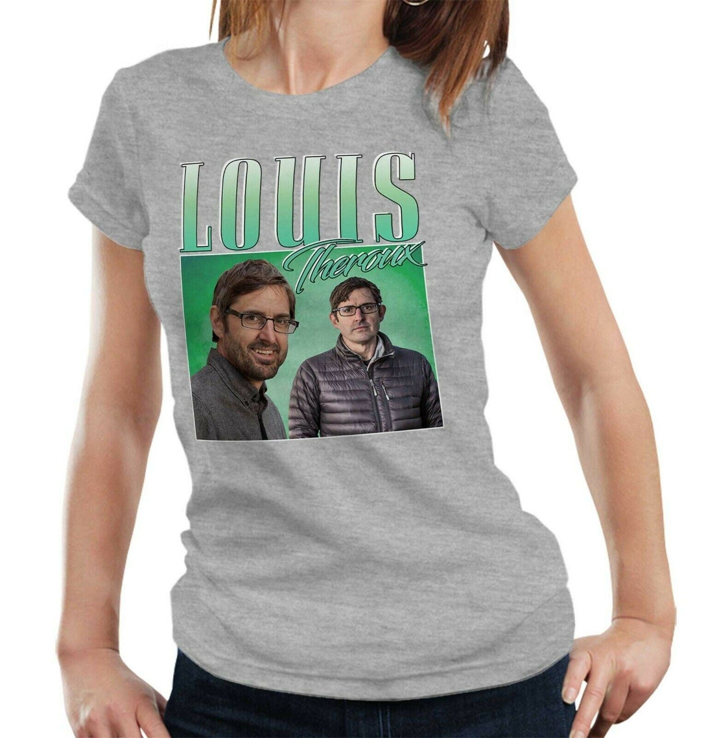 Louis Theroux Appreciation Tshirt Ladies Fitted