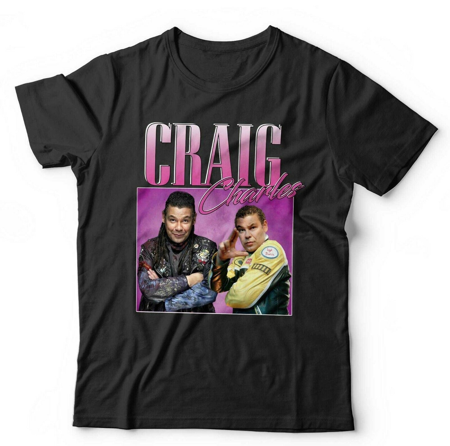 Craig Charles Appreciation Tshirt Fitted Ladies Style001