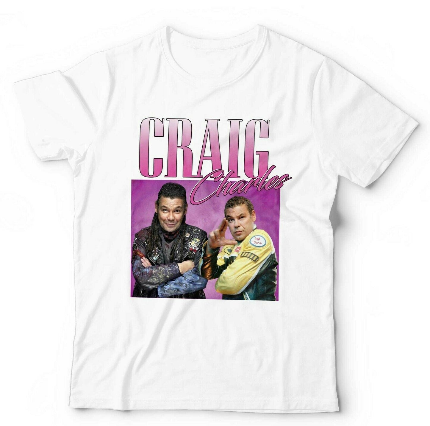 Craig Charles Appreciation Tshirt Fitted Ladies Style001