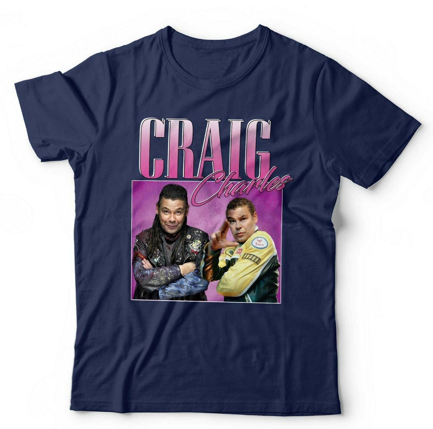 Craig Charles Appreciation Tshirt Fitted Ladies Style001