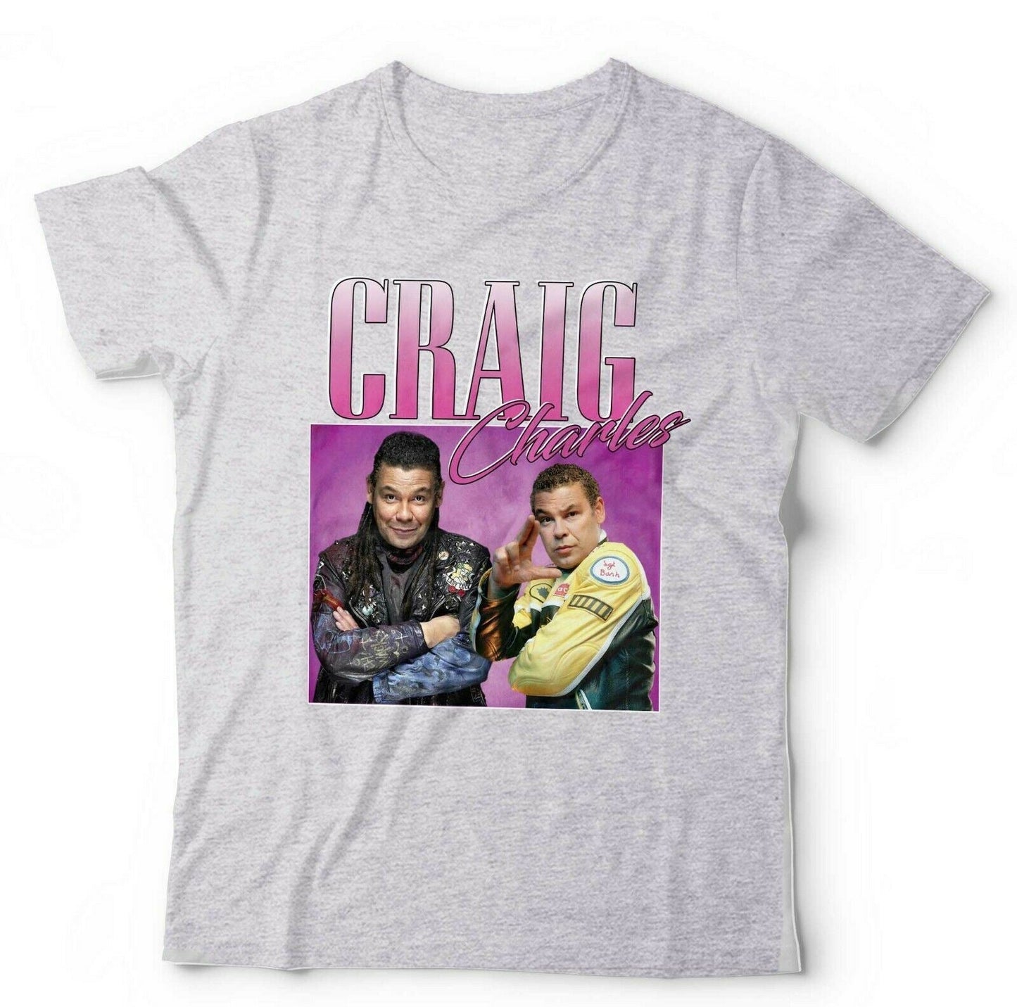 Craig Charles Appreciation Tshirt Fitted Ladies Style001