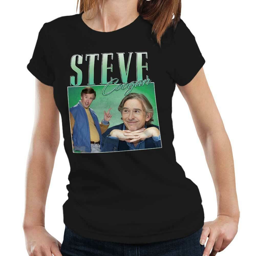 Steve Coogan Appreciation Tshirt Fitted Ladies
