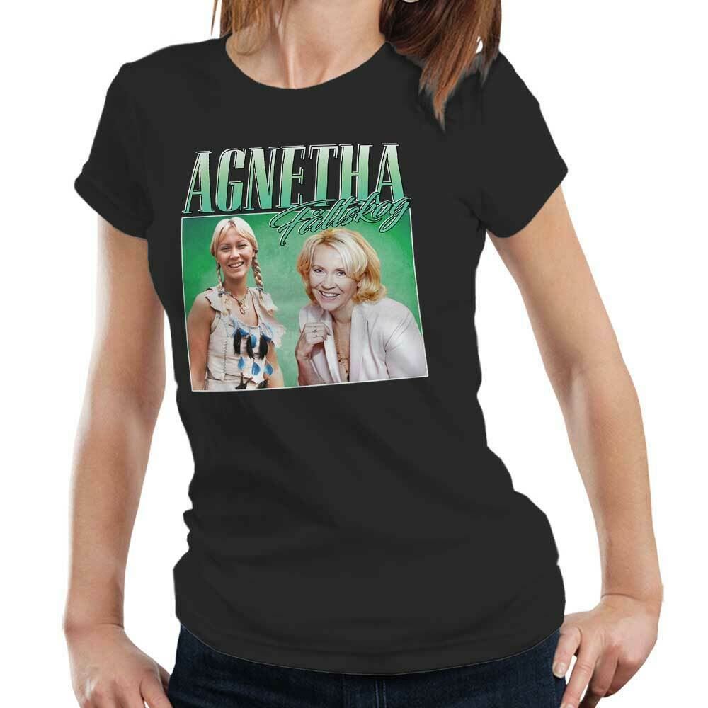 Agnetha FÃ¤ltskog Appreciation Tshirt Fitted Ladies