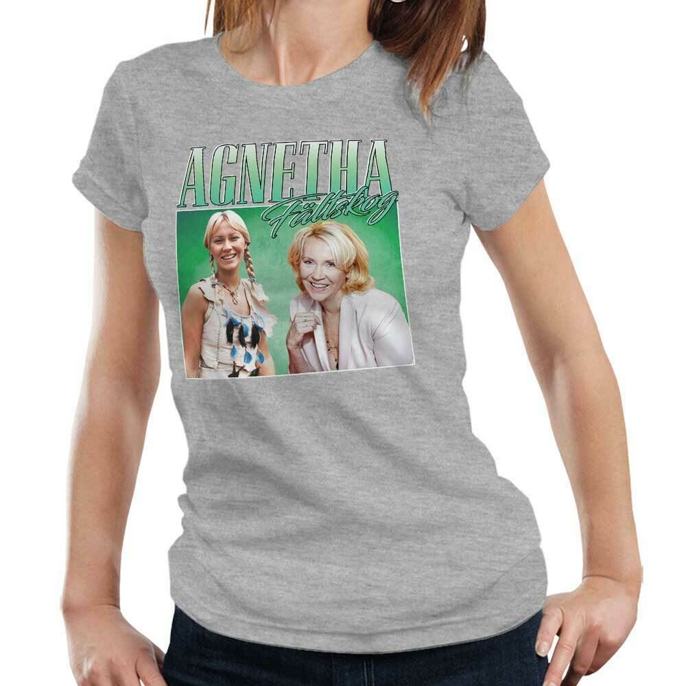 Agnetha FÃ¤ltskog Appreciation Tshirt Fitted Ladies