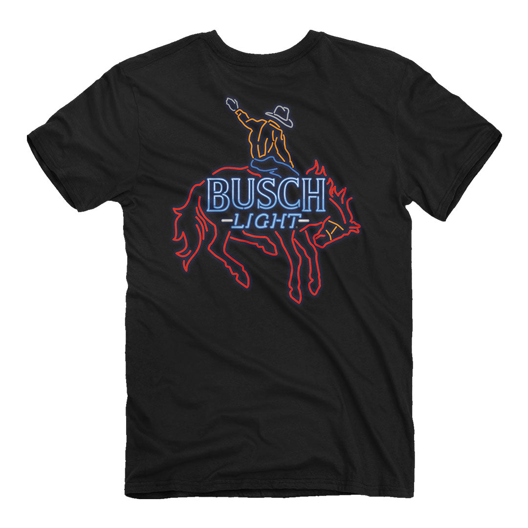 Busch Light - Neon Cowboy T-Shirt