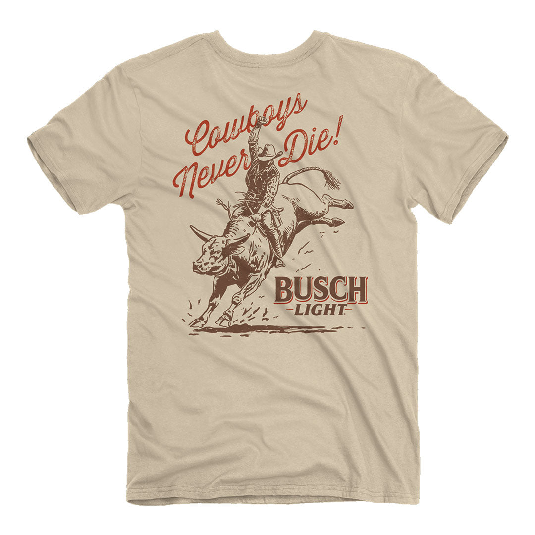 Busch Light - Cowboys Never Die T-Shirt