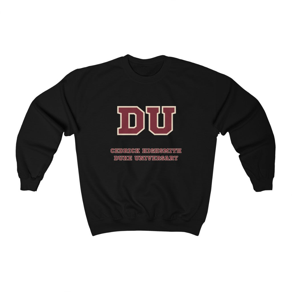 Cedric Highsmith Duke Universary - Unisex Heavy BlendÃ¢â€žÂ¢ Crewneck Sweatshirt Style001