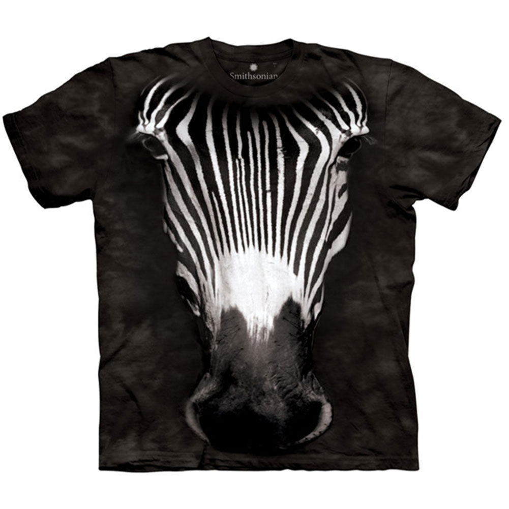 Big Face Grevys Zebra T-shirt